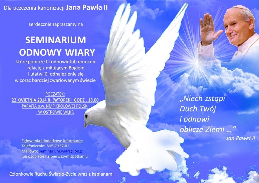 Seminarium odnowy wiary